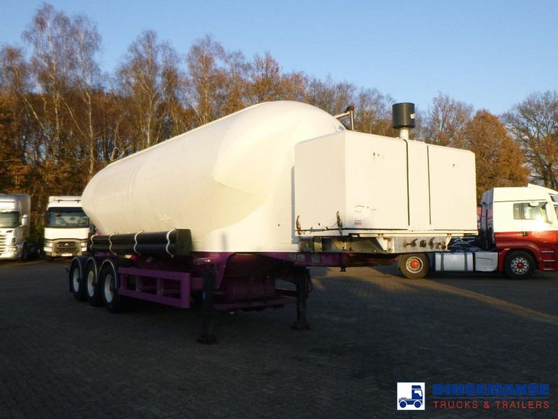 SPITZER Powder tank alu 37 m3 + engine/compressor - Полуприцеп цистерна для сыпучих грузов: фото 2 SPITZER Powder tank alu 37 m3 + engine/compressor - Полуприцеп цистерна для сыпучих грузов: фото 2