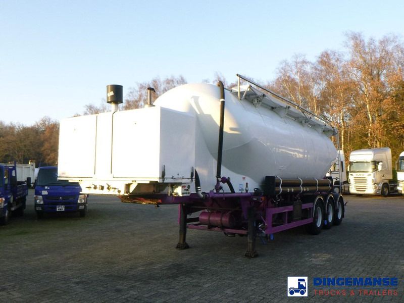 SPITZER Powder tank alu 37 m3 + engine/compressor - Полуприцеп цистерна для сыпучих грузов: фото 1 SPITZER Powder tank alu 37 m3 + engine/compressor - Полуприцеп цистерна для сыпучих грузов: фото 1