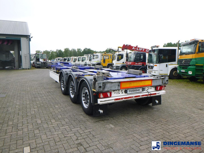 Schmitz Cargobull 3-axle container trailer 20-30-40-45 ft - Полуприцеп-контейнеровоз/ Сменный кузов: фото 3 Schmitz Cargobull 3-axle container trailer 20-30-40-45 ft - Полуприцеп-контейнеровоз/ Сменный кузов: фото 3