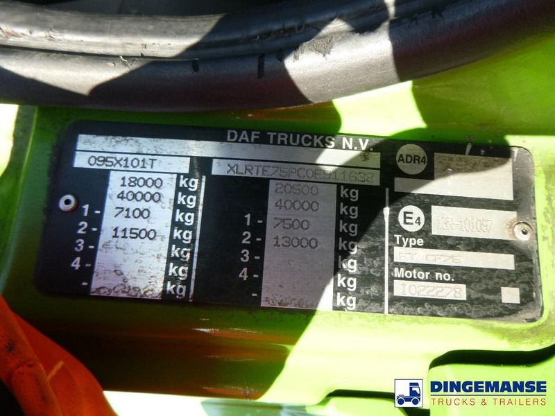 Тягач DAF CF 75.310 4x2 RHD: фото 17