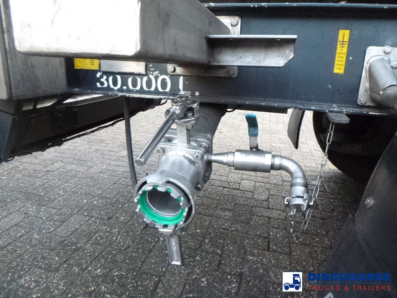Van Hool Chemical tank inox L4BH 30 m3 / 1 comp / ADR 29/08/24 - Полуприцеп-цистерна: фото 5 Van Hool Chemical tank inox L4BH 30 m3 / 1 comp / ADR 29/08/24 - Полуприцеп-цистерна: фото 5