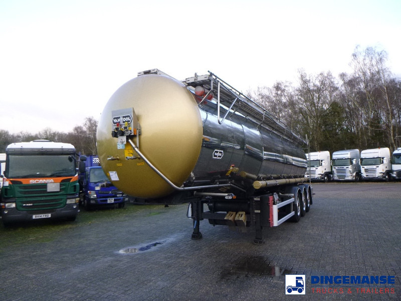 Van Hool Chemical tank inox L4BH 30 m3 / 1 comp / ADR 29/08/24 - Полуприцеп-цистерна: фото 1 Van Hool Chemical tank inox L4BH 30 m3 / 1 comp / ADR 29/08/24 - Полуприцеп-цистерна: фото 1
