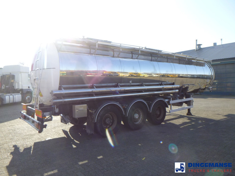 Van Hool Chemical tank inox L4BH 30 m3 / 3 comp - Полуприцеп-цистерна: фото 4 Van Hool Chemical tank inox L4BH 30 m3 / 3 comp - Полуприцеп-цистерна: фото 4
