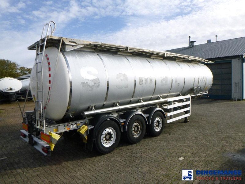Van Hool Chemical tank inox L4BH 37.5 m3 / 1 comp - Полуприцеп-цистерна: фото 4 Van Hool Chemical tank inox L4BH 37.5 m3 / 1 comp - Полуприцеп-цистерна: фото 4