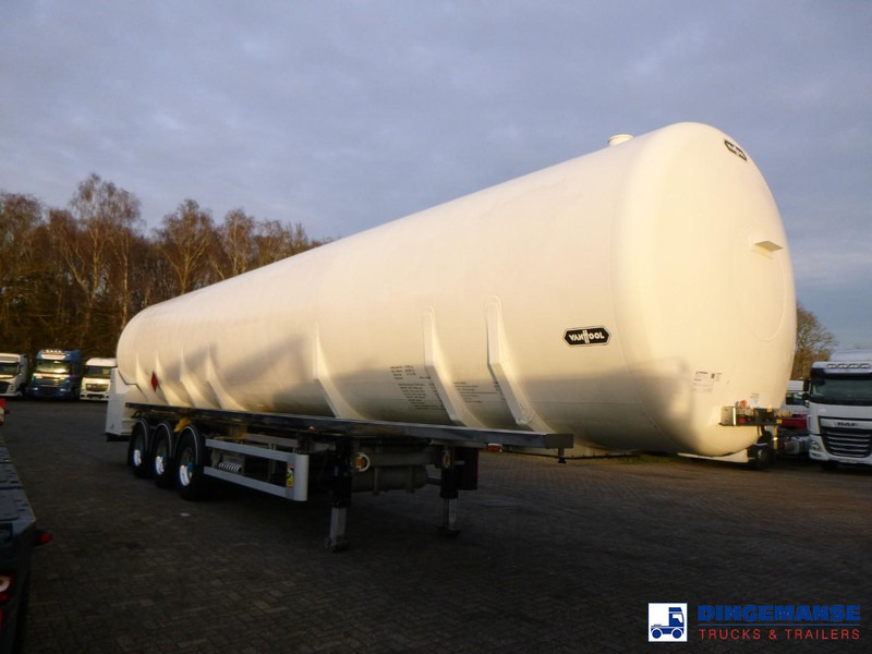 Van Hool Cryogenic tank inox 58.6 m3 / 1 comp / R10,4BN (methane/argon/nitrogen) - Полуприцеп-цистерна: фото 2 Van Hool Cryogenic tank inox 58.6 m3 / 1 comp / R10,4BN (methane/argon/nitrogen) - Полуприцеп-цистерна: фото 2