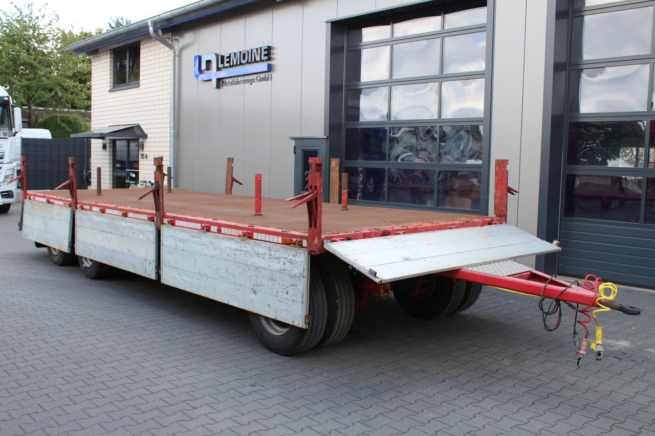 3-Achs ZORZI Pritschen-Anhänger Plateau-Rolle - Низкорамный прицеп: фото 5 3-Achs ZORZI Pritschen-Anhänger Plateau-Rolle - Низкорамный прицеп: фото 5