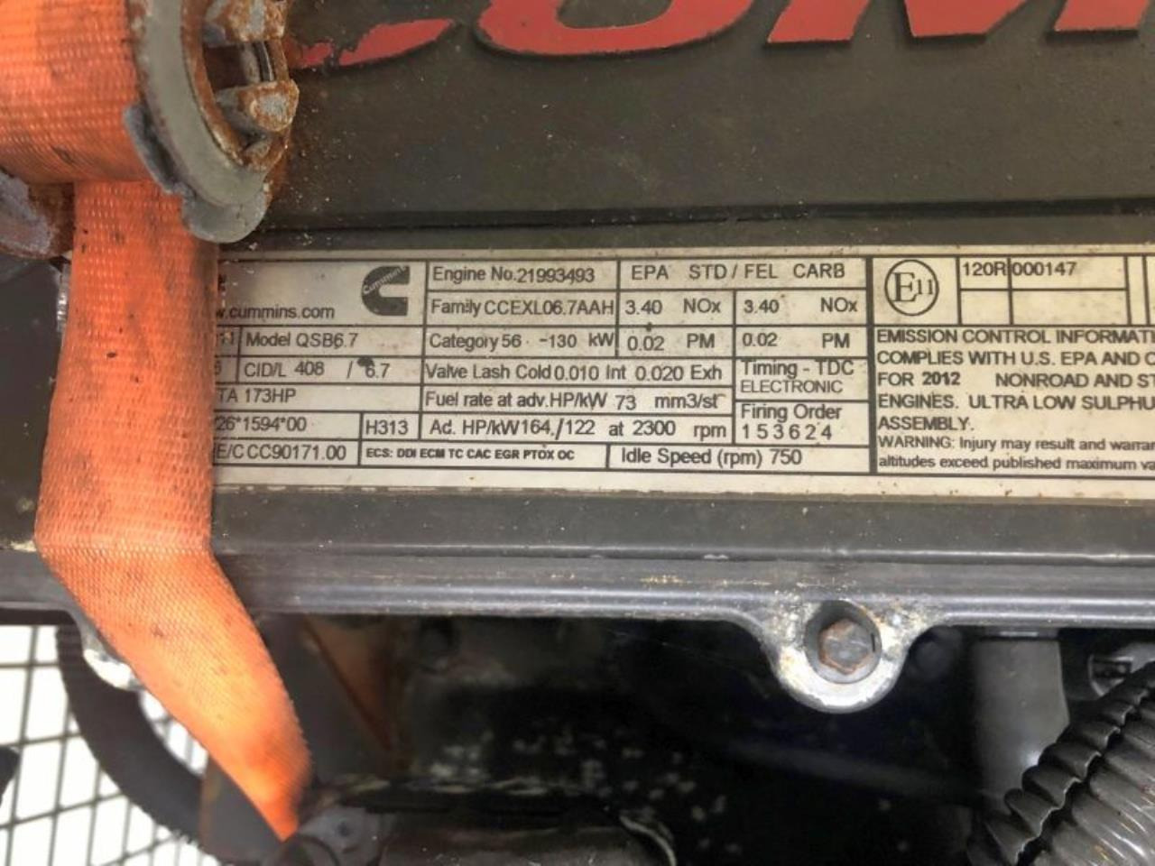 Cummins QSB6.7 164 - Двигатель: фото 3 Cummins QSB6.7 164 - Двигатель: фото 3