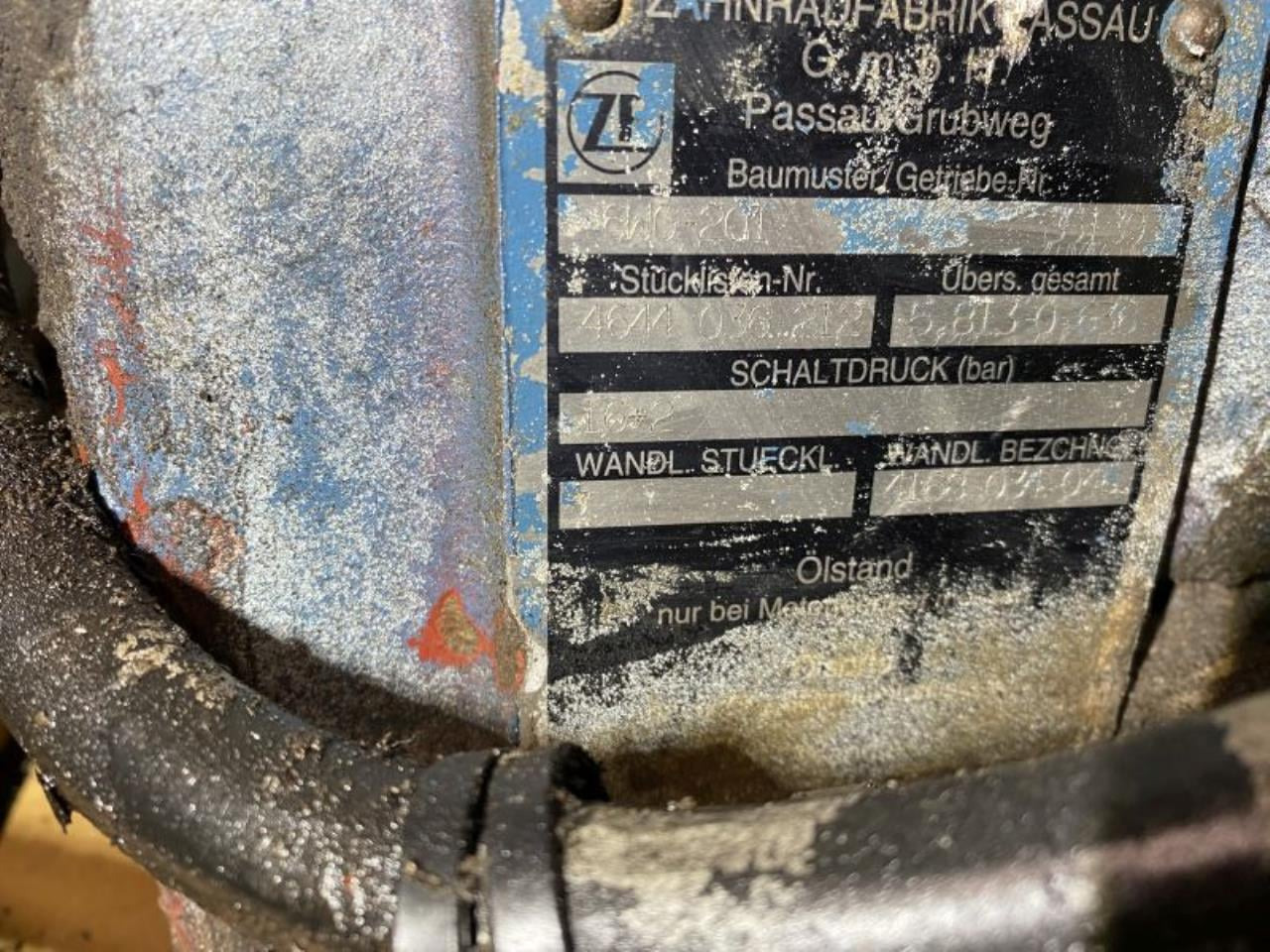 ZF 6WG211 - Трансмиссия для Погрузочно-разгрузочной техники: фото 4 ZF 6WG211 - Трансмиссия для Погрузочно-разгрузочной техники: фото 4