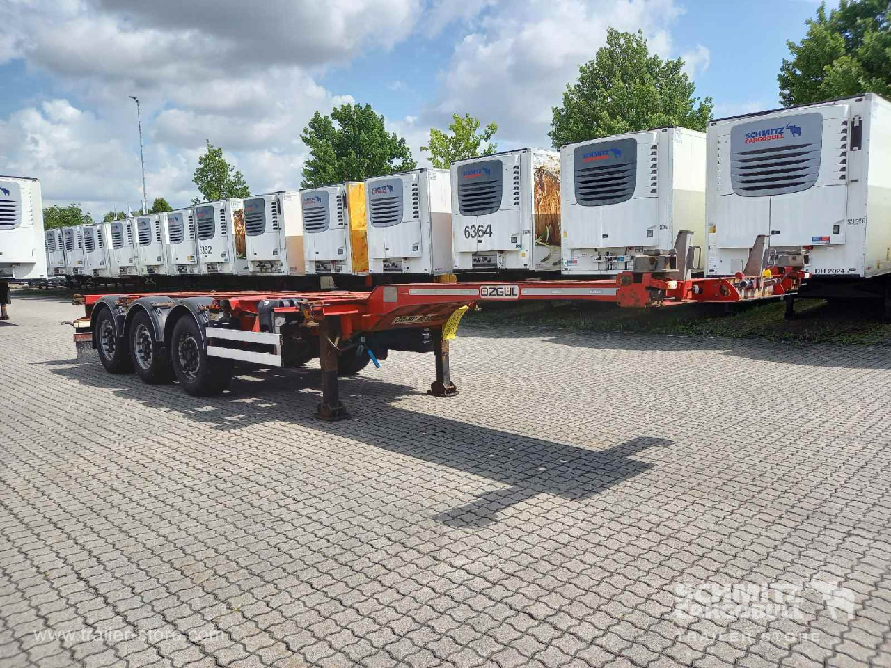ANDERE Auflieger Containerfahrgestell Standard - Полуприцеп-контейнеровоз/ Сменный кузов: фото 1 ANDERE Auflieger Containerfahrgestell Standard - Полуприцеп-контейнеровоз/ Сменный кузов: фото 1
