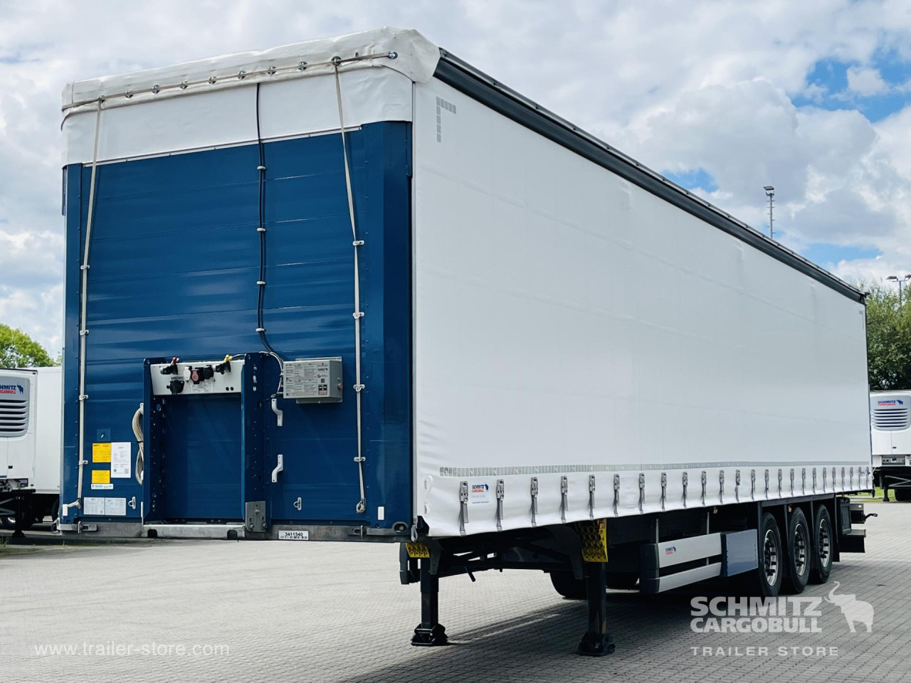 SCHMITZ Auflieger Curtainsider Standard - Тентованный полуприцеп: фото 1 SCHMITZ Auflieger Curtainsider Standard - Тентованный полуприцеп: фото 1