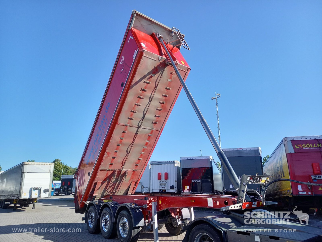 Самосвальный полуприцеп SCHMITZ Auflieger Kipper Alukastenmulde Insulated: фото 15
