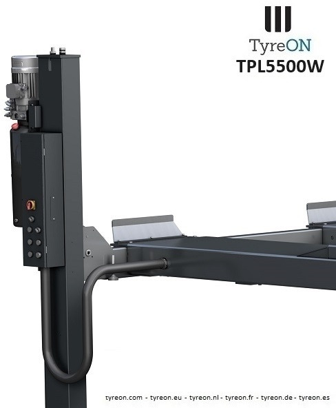 TPL5500W 4 post lift - 5.6 meter flat runways - Integrated free wheels lifting system - 5.5T - Оборудование для мастерских: фото 2 TPL5500W 4 post lift - 5.6 meter flat runways - Integrated free wheels lifting system - 5.5T - Оборудование для мастерских: фото 2