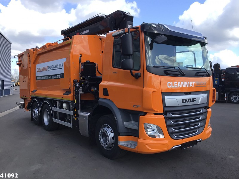 DAF FAN CF 340 Hiab 23 ton/meter laadkraan Welvaarts weighing system - Мусоровоз: фото 4 DAF FAN CF 340 Hiab 23 ton/meter laadkraan Welvaarts weighing system - Мусоровоз: фото 4