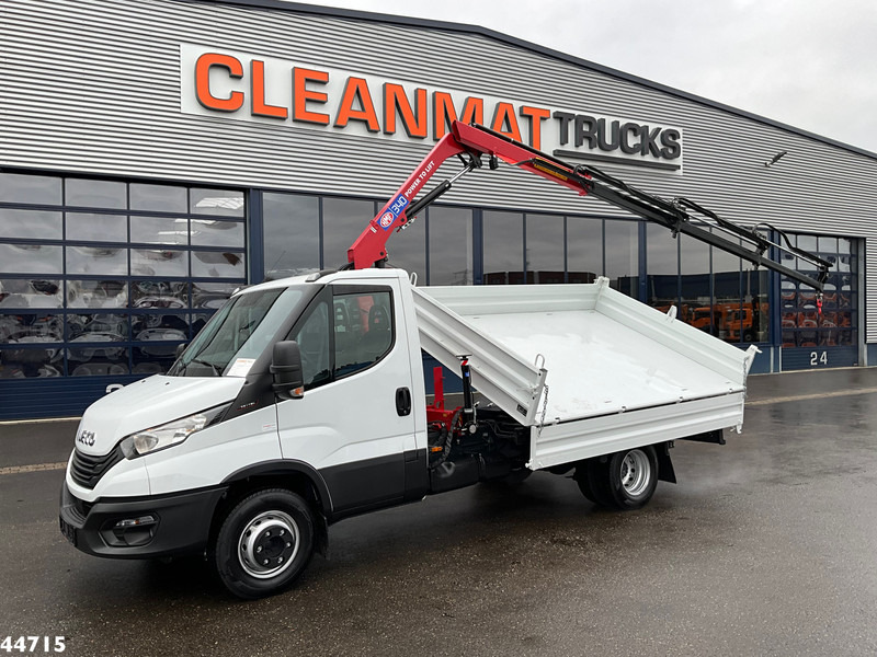 Iveco Daily 72C18 HMF laadkraan 3,4 Tonmeter laadkraan + Meiller 3-zijdige kipper New & Unused!! - Самосвал: фото 2 Iveco Daily 72C18 HMF laadkraan 3,4 Tonmeter laadkraan + Meiller 3-zijdige kipper New & Unused!! - Самосвал: фото 2