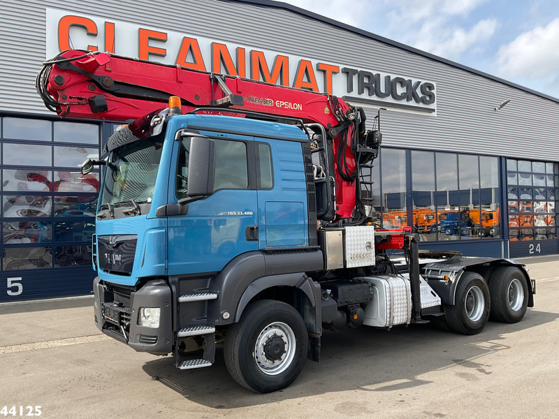 MAN TGS 33.480 6x6 Euro 6 Palfinger 27 Tonmeter boomkraan - Автоманипулятор: фото 2 MAN TGS 33.480 6x6 Euro 6 Palfinger 27 Tonmeter boomkraan - Автоманипулятор: фото 2