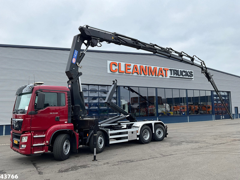 MAN TGS 35.480 8x4H Euro 6 HMF 40 Tonmeter laadkraan + Fly-Jib - Крюковой мультилифт, Автоманипулятор: фото 1 MAN TGS 35.480 8x4H Euro 6 HMF 40 Tonmeter laadkraan + Fly-Jib - Крюковой мультилифт, Автоманипулятор: фото 1