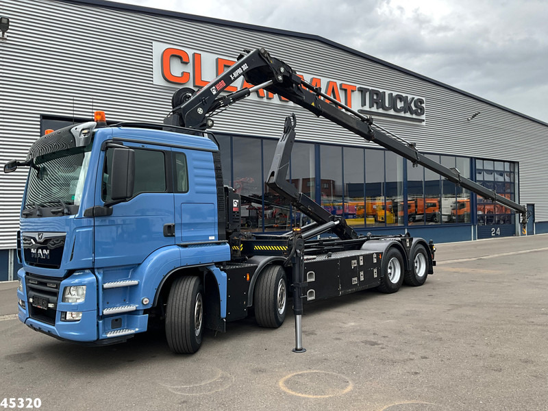 MAN TGS 35.500 8x4 Euro 6 Hiab 30 Tonmeter laadkraan Just 164.946 km! - Крюковой мультилифт, Автоманипулятор: фото 1 MAN TGS 35.500 8x4 Euro 6 Hiab 30 Tonmeter laadkraan Just 164.946 km! - Крюковой мультилифт, Автоманипулятор: фото 1