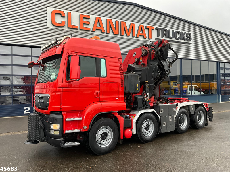 MAN TGS 41.480 8x4 ZF Intarder Fassi 130 Tonmeter laadkraan + Fly-JIb - Автоманипулятор: фото 2 MAN TGS 41.480 8x4 ZF Intarder Fassi 130 Tonmeter laadkraan + Fly-JIb - Автоманипулятор: фото 2