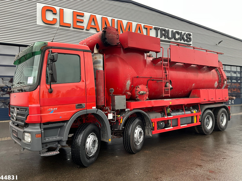 Mercedes-Benz Actros 4141 8x4 RVS Naaktgeboren drogestoffen Just 99.291 km! - Ассенизатор: фото 5 Mercedes-Benz Actros 4141 8x4 RVS Naaktgeboren drogestoffen Just 99.291 km! - Ассенизатор: фото 5