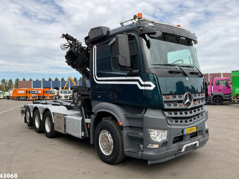 Mercedes-Benz Arocs 3251 8x4 Euro 6 Hiab 28 Tonmeter laadkraan - Крюковой мультилифт, Автоманипулятор: фото 3 Mercedes-Benz Arocs 3251 8x4 Euro 6 Hiab 28 Tonmeter laadkraan - Крюковой мультилифт, Автоманипулятор: фото 3