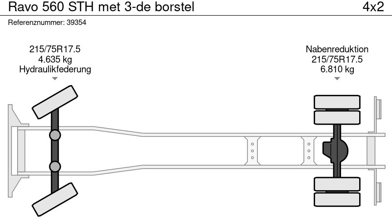 Ravo 560 STH met 3-de borstel лизинг Ravo 560 STH met 3-de borstel: фото 11