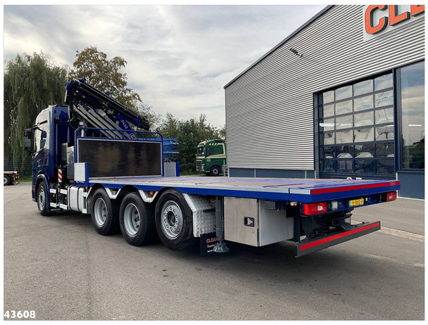 Scania G 450 8x4 Fassi 45 Tonmeter laadkraan + Fly-Jib Just 151.350 km! - Автоманипулятор: фото 4 Scania G 450 8x4 Fassi 45 Tonmeter laadkraan + Fly-Jib Just 151.350 km! - Автоманипулятор: фото 4