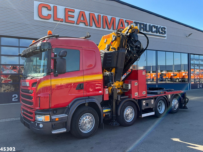 Scania G 480 8x2 Fassi 95 Tonmeter ladkraan + Fly-Jib - Автоманипулятор: фото 2 Scania G 480 8x2 Fassi 95 Tonmeter ladkraan + Fly-Jib - Автоманипулятор: фото 2