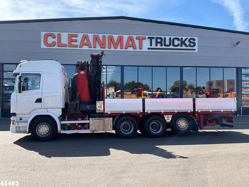 Scania R 490 8x4 Euro 6 Retarder HMF 60 Tonmeter laadkraan + Fly-Jib - Автоманипулятор: фото 3 Scania R 490 8x4 Euro 6 Retarder HMF 60 Tonmeter laadkraan + Fly-Jib - Автоманипулятор: фото 3