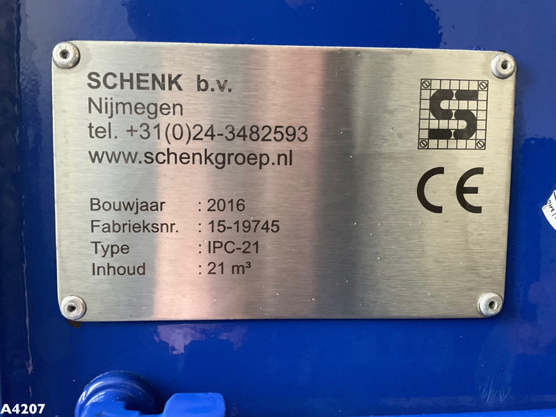 Schenk perscontainer IPC-21 21m3 - Контейнер для мультилифта: фото 5 Schenk perscontainer IPC-21 21m3 - Контейнер для мультилифта: фото 5