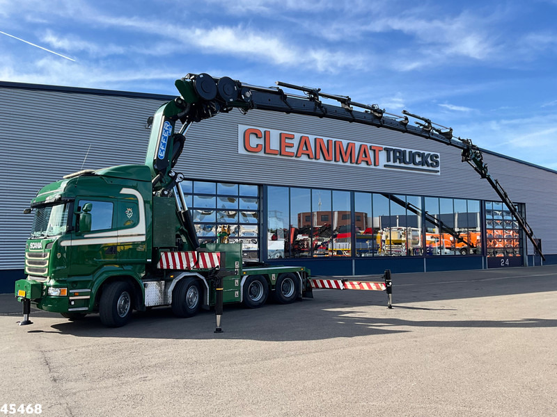 Scania R 490 8x4 Euro 6 Effer 140 Tonmeter laadkraan + Fly-Jib Just 283.508 km - Тягач: фото 1 Scania R 490 8x4 Euro 6 Effer 140 Tonmeter laadkraan + Fly-Jib Just 283.508 km - Тягач: фото 1