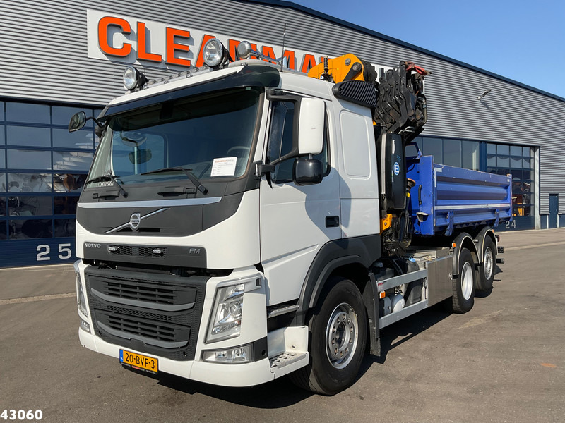 Volvo FM 460 Effer 26 Tonmeter laadkraan Kipper Just 94.130 km! - Автоманипулятор: фото 3 Volvo FM 460 Effer 26 Tonmeter laadkraan Kipper Just 94.130 km! - Автоманипулятор: фото 3