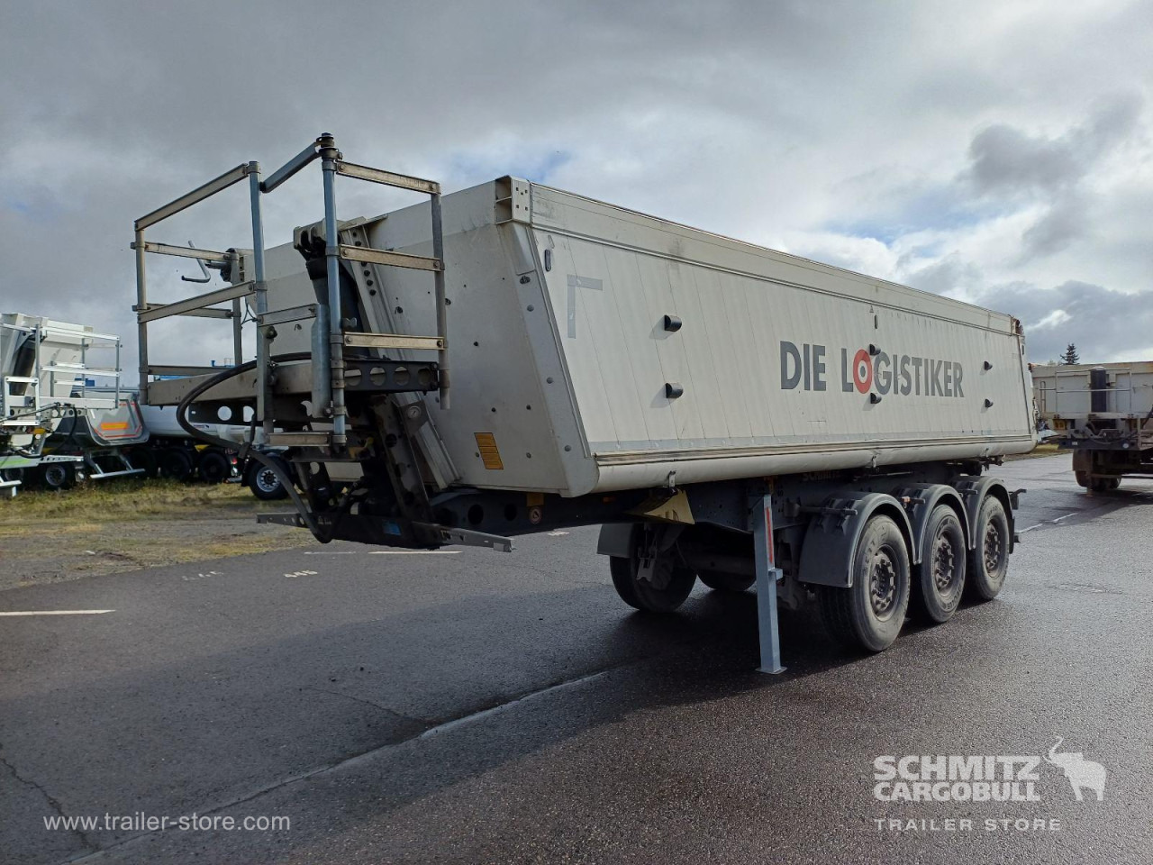 Самосвальный полуприцеп SCHMITZ Auflieger Kipper Alukastenmulde 24m³: фото 6