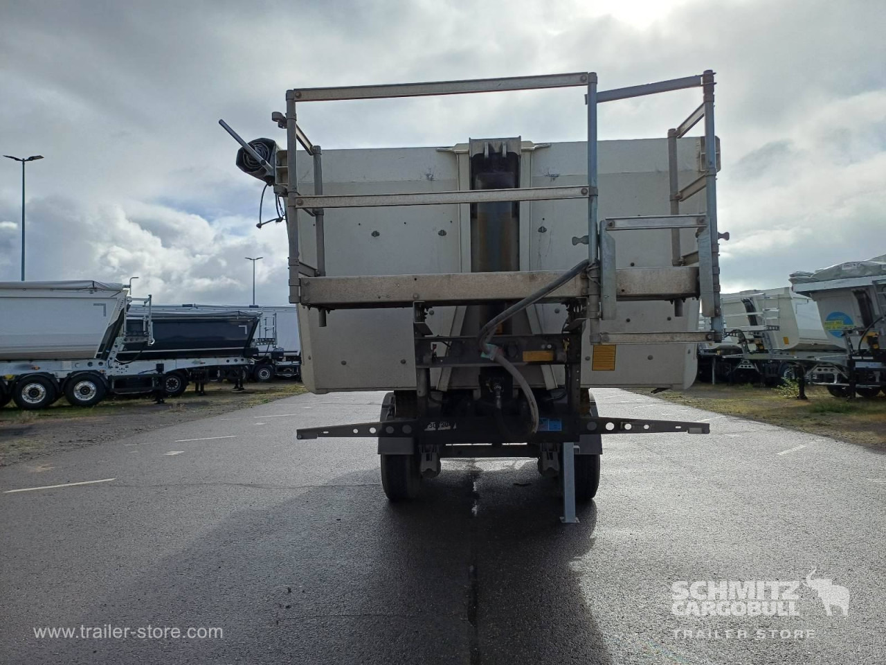 Самосвальный полуприцеп SCHMITZ Auflieger Kipper Alukastenmulde 24m³: фото 9