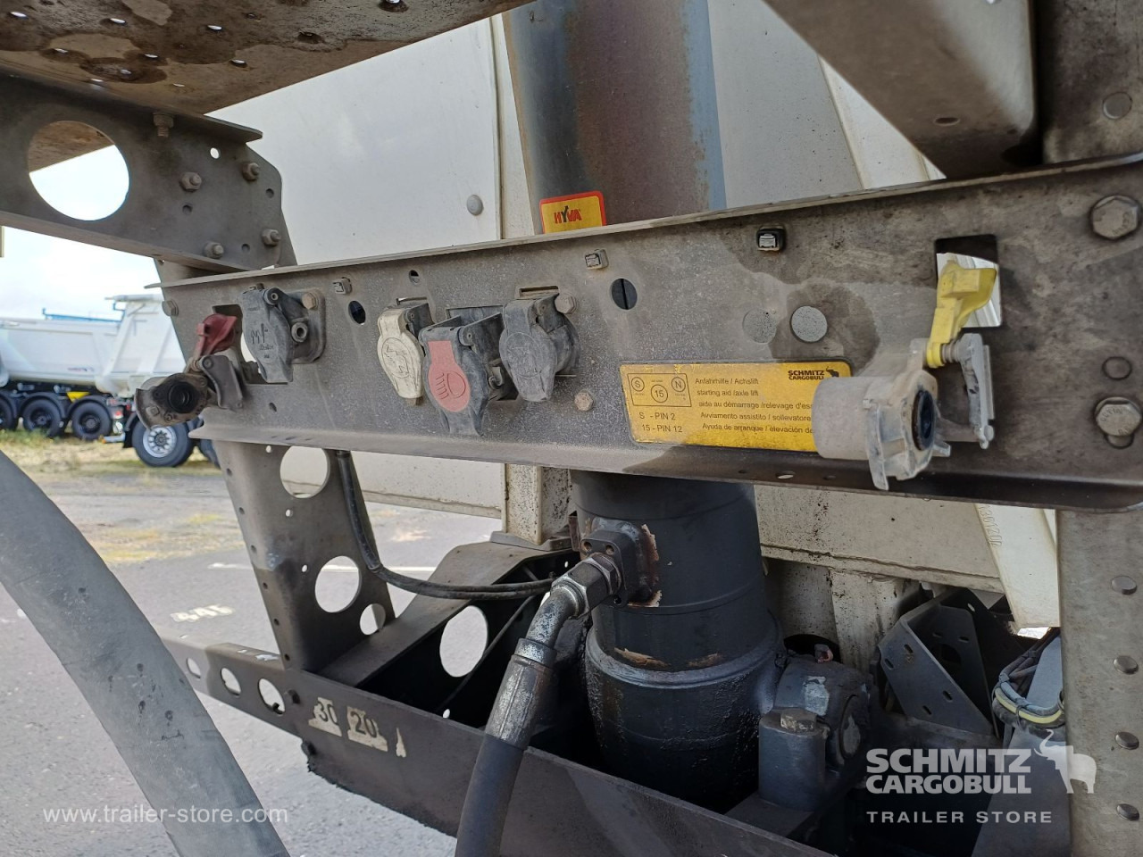 Самосвальный полуприцеп SCHMITZ Auflieger Kipper Alukastenmulde 24m³: фото 10