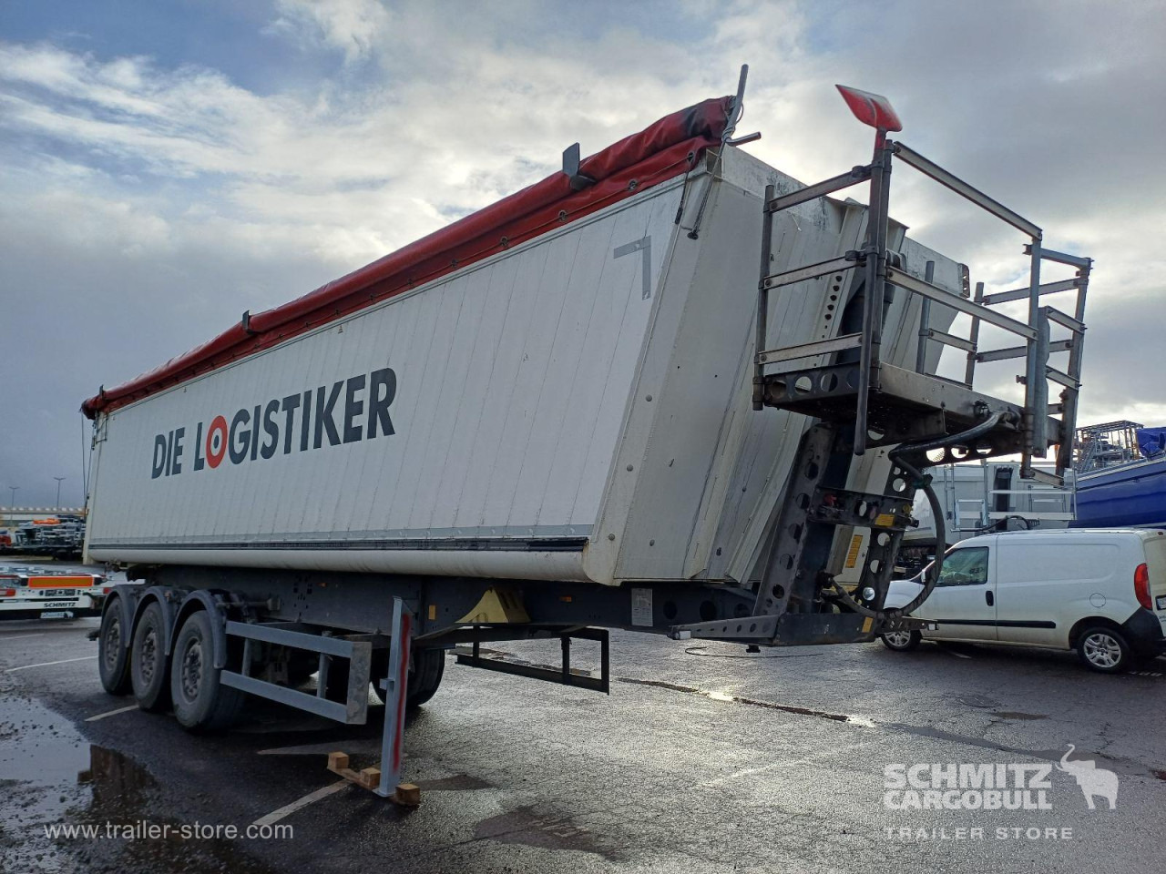 SCHMITZ Auflieger Kipper Alukastenmulde 44m³ - Самосвальный полуприцеп: фото 1 SCHMITZ Auflieger Kipper Alukastenmulde 44m³ - Самосвальный полуприцеп: фото 1