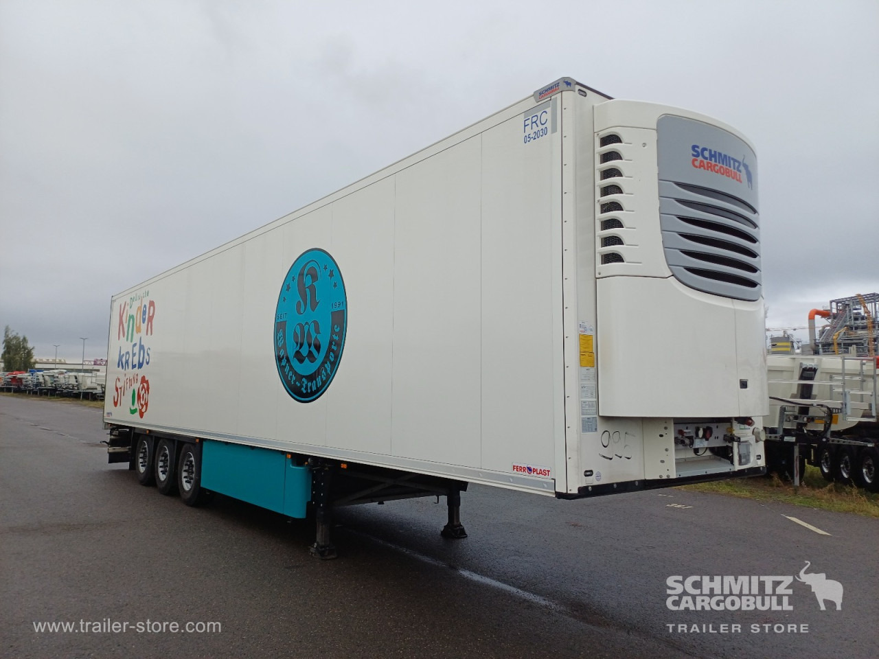 SCHMITZ Auflieger Tiefkühler Fleischhang - Изотермический полуприцеп: фото 1 SCHMITZ Auflieger Tiefkühler Fleischhang - Изотермический полуприцеп: фото 1