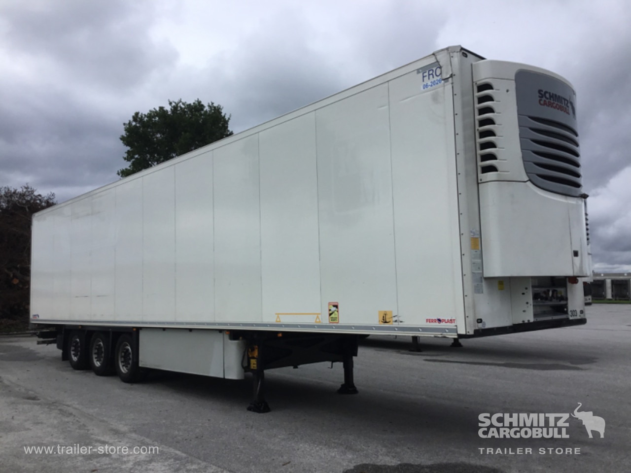 SCHMITZ Reefer Meat hanging system - Изотермический полуприцеп: фото 1 SCHMITZ Reefer Meat hanging system - Изотермический полуприцеп: фото 1