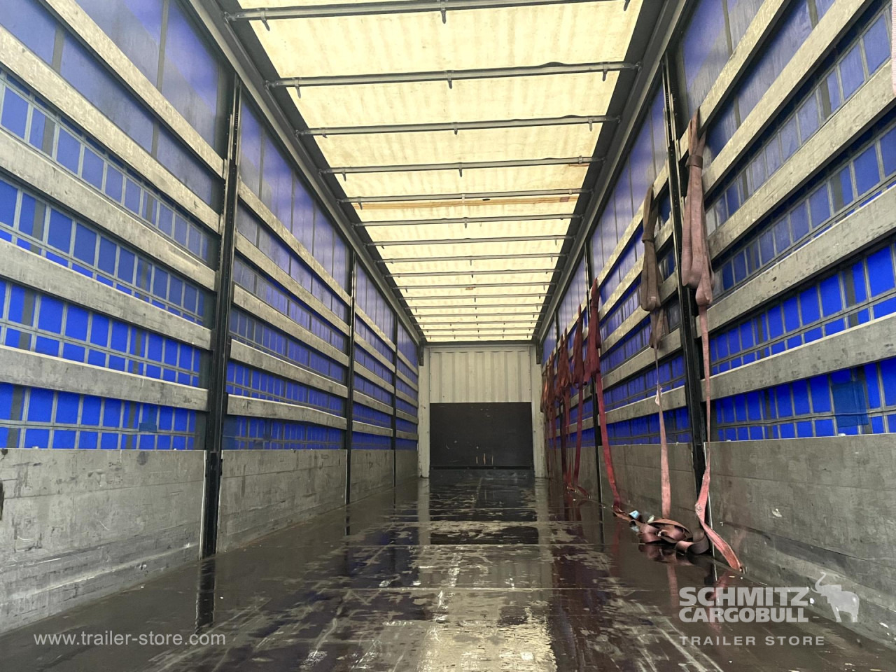 Тентованный полуприцеп KRONE Curtainsider Dropside: фото 10