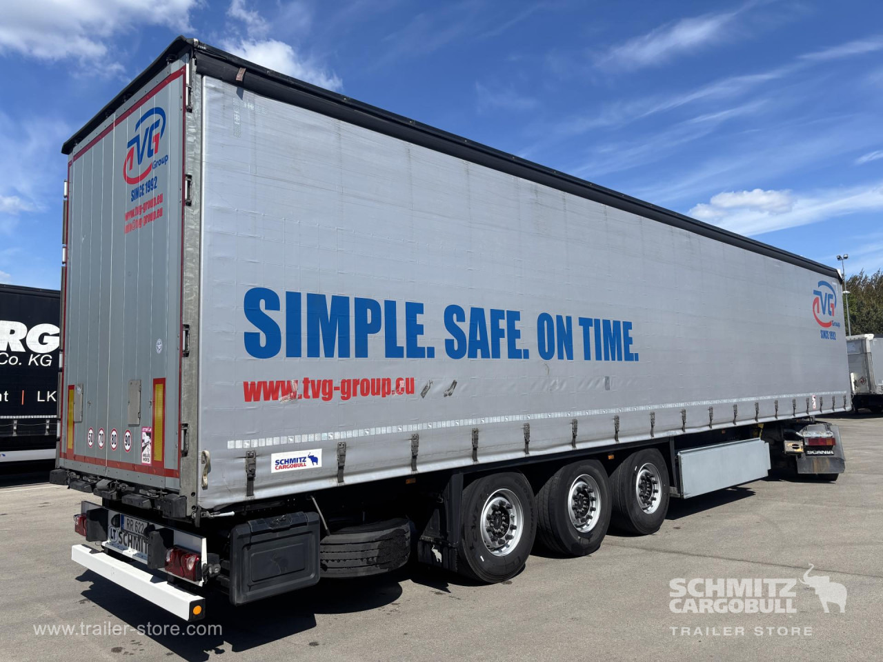 Тентованный полуприцеп SCHMITZ Curtainsider Standard: фото 1