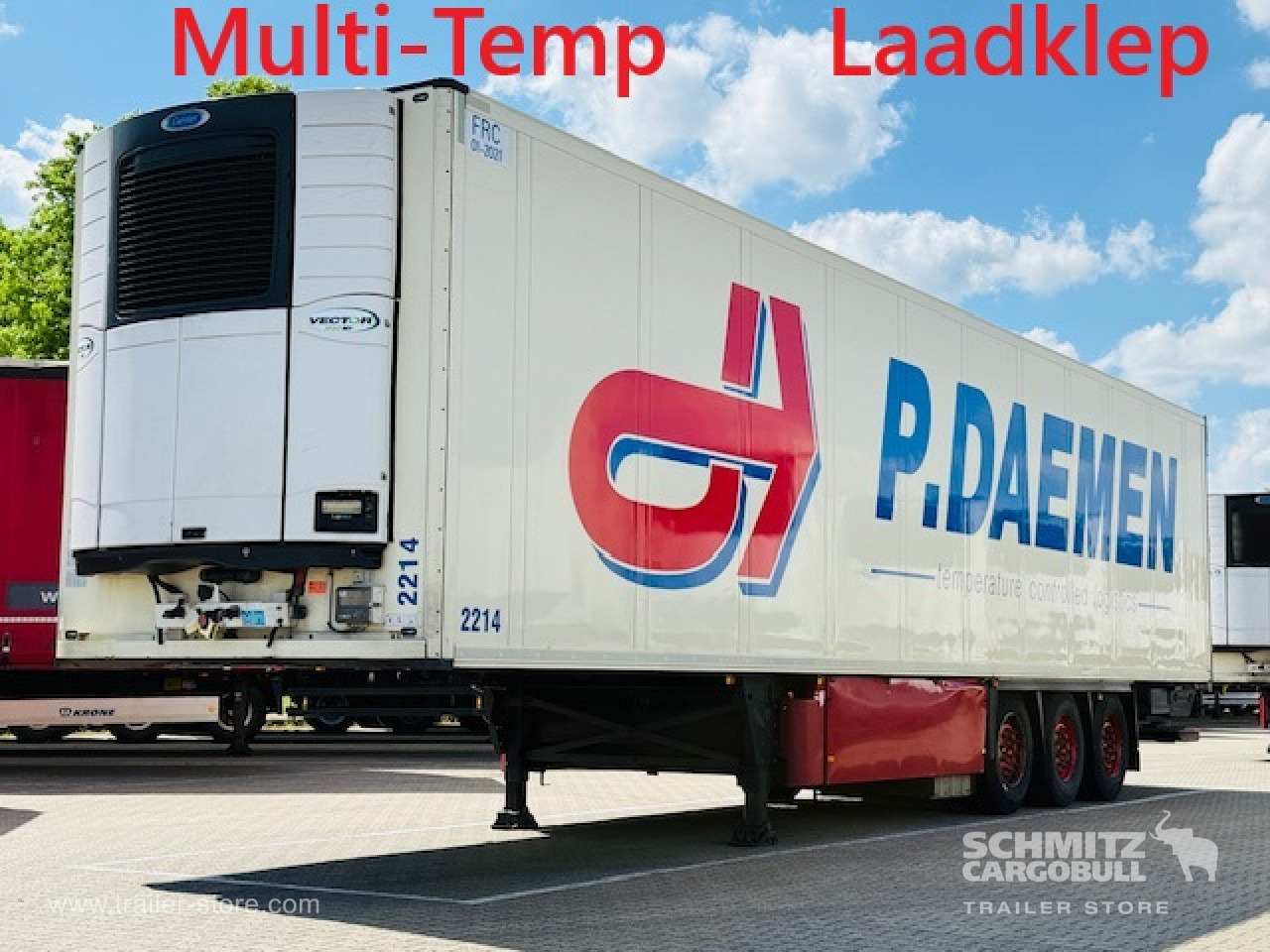 SCHMITZ Oplegger Vries Multitemp Taillift - Изотермический полуприцеп: фото 1 SCHMITZ Oplegger Vries Multitemp Taillift - Изотермический полуприцеп: фото 1