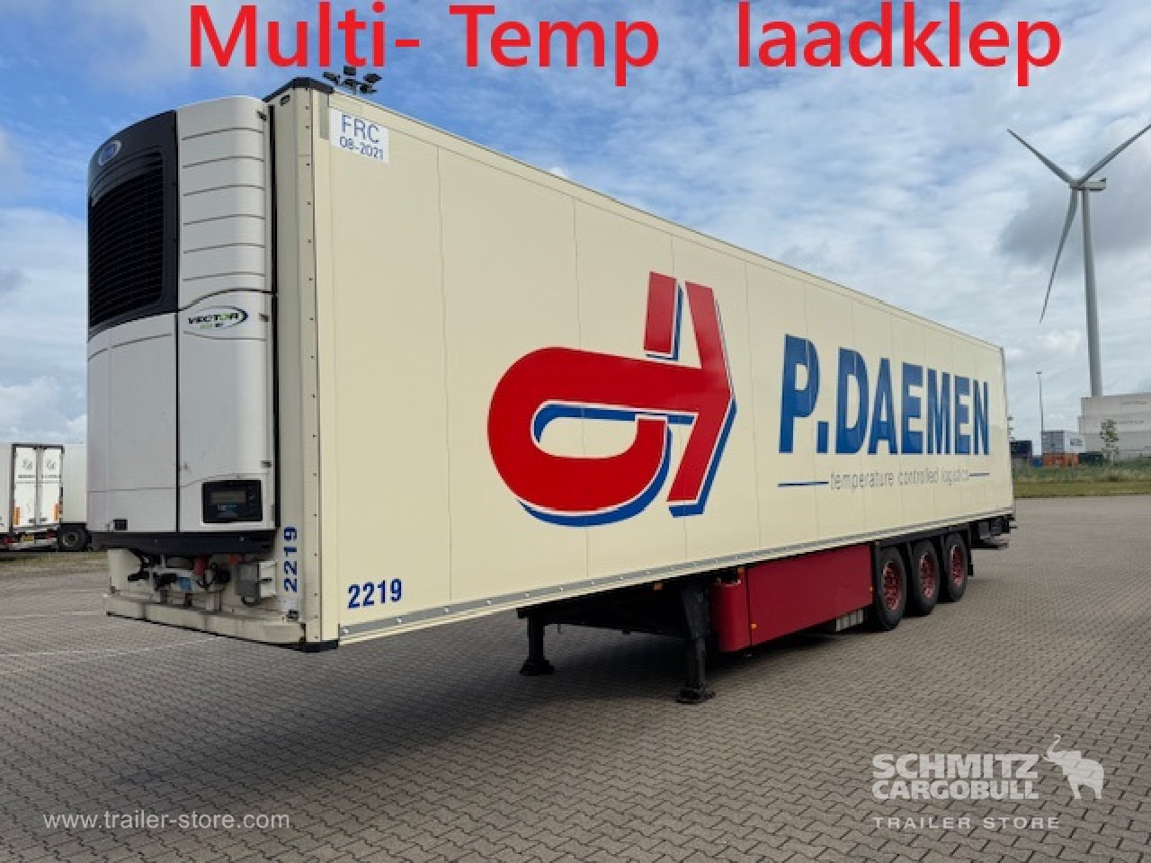 SCHMITZ Oplegger Vries Multitemp Taillift - Изотермический полуприцеп: фото 1 SCHMITZ Oplegger Vries Multitemp Taillift - Изотермический полуприцеп: фото 1