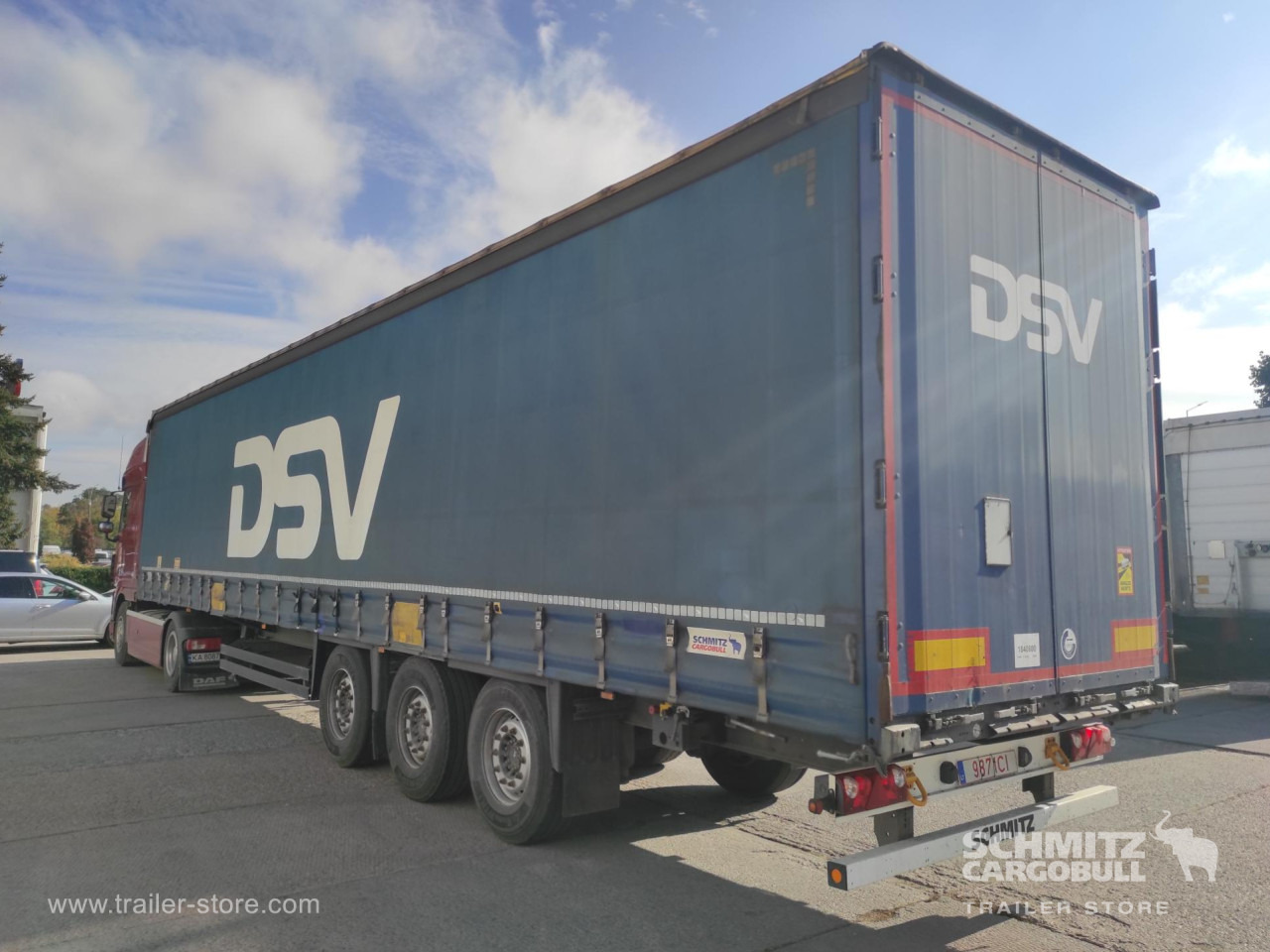 SCHMITZ Напівпричіп Стандартний - Тентованный полуприцеп: фото 1 SCHMITZ Напівпричіп Стандартний - Тентованный полуприцеп: фото 1