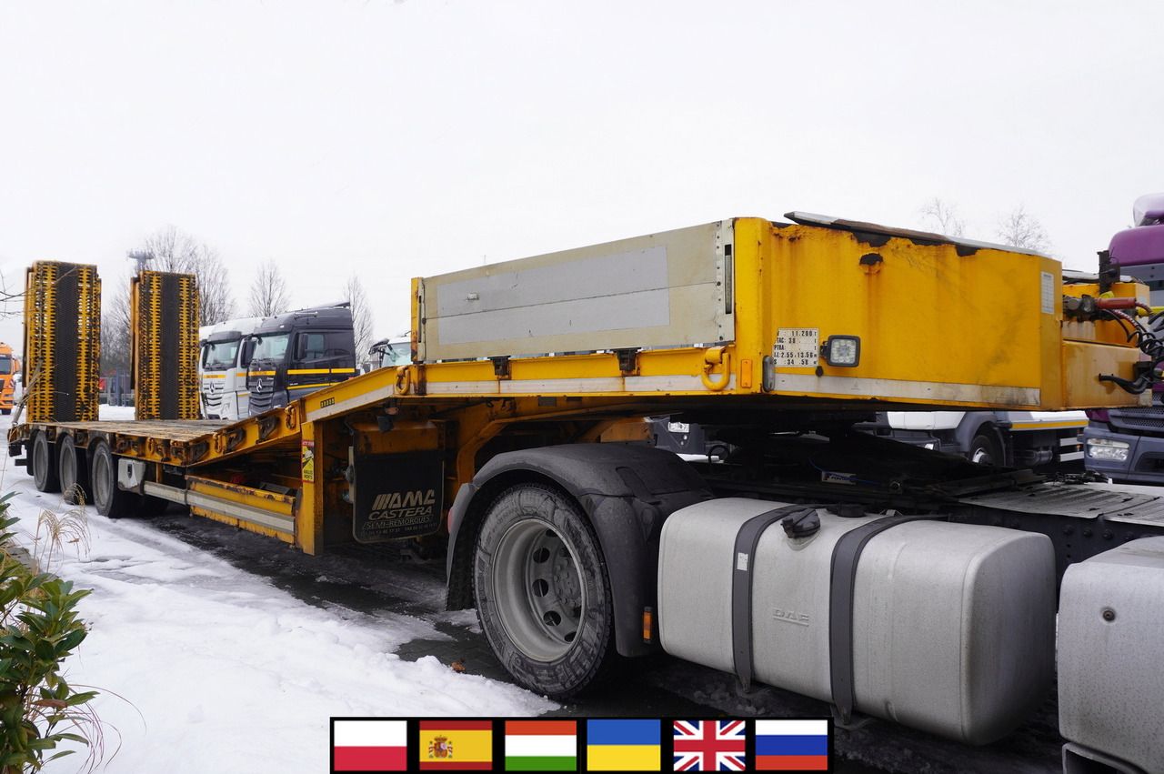 CASTERA S/R 38T semi-trailer / steering axle - Низкорамный полуприцеп: фото 1 CASTERA S/R 38T semi-trailer / steering axle - Низкорамный полуприцеп: фото 1