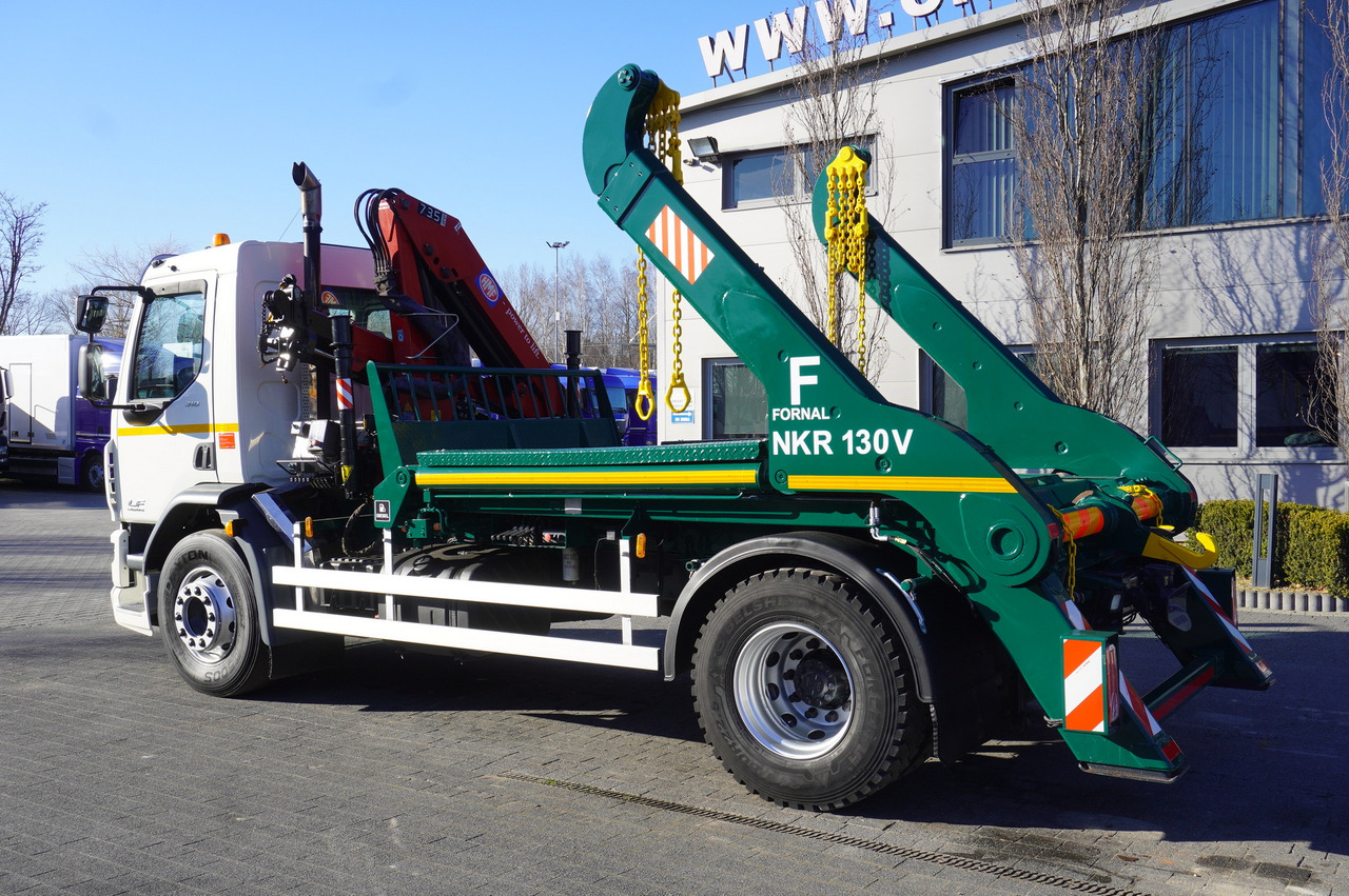 DAF LF 18.310 E6 / Skip loader Fornal NKR 130V / HDS HMF 735 K2 / Manual gearbox - Портальный бункеровоз, Автоманипулятор: фото 5 DAF LF 18.310 E6 / Skip loader Fornal NKR 130V / HDS HMF 735 K2 / Manual gearbox - Портальный бункеровоз, Автоманипулятор: фото 5