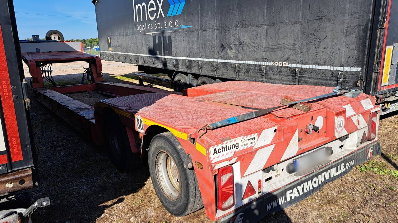 FAYMONVILLE MEGAMAX F-S42 / steering axles / Extendable - Низкорамный полуприцеп: фото 5 FAYMONVILLE MEGAMAX F-S42 / steering axles / Extendable - Низкорамный полуприцеп: фото 5