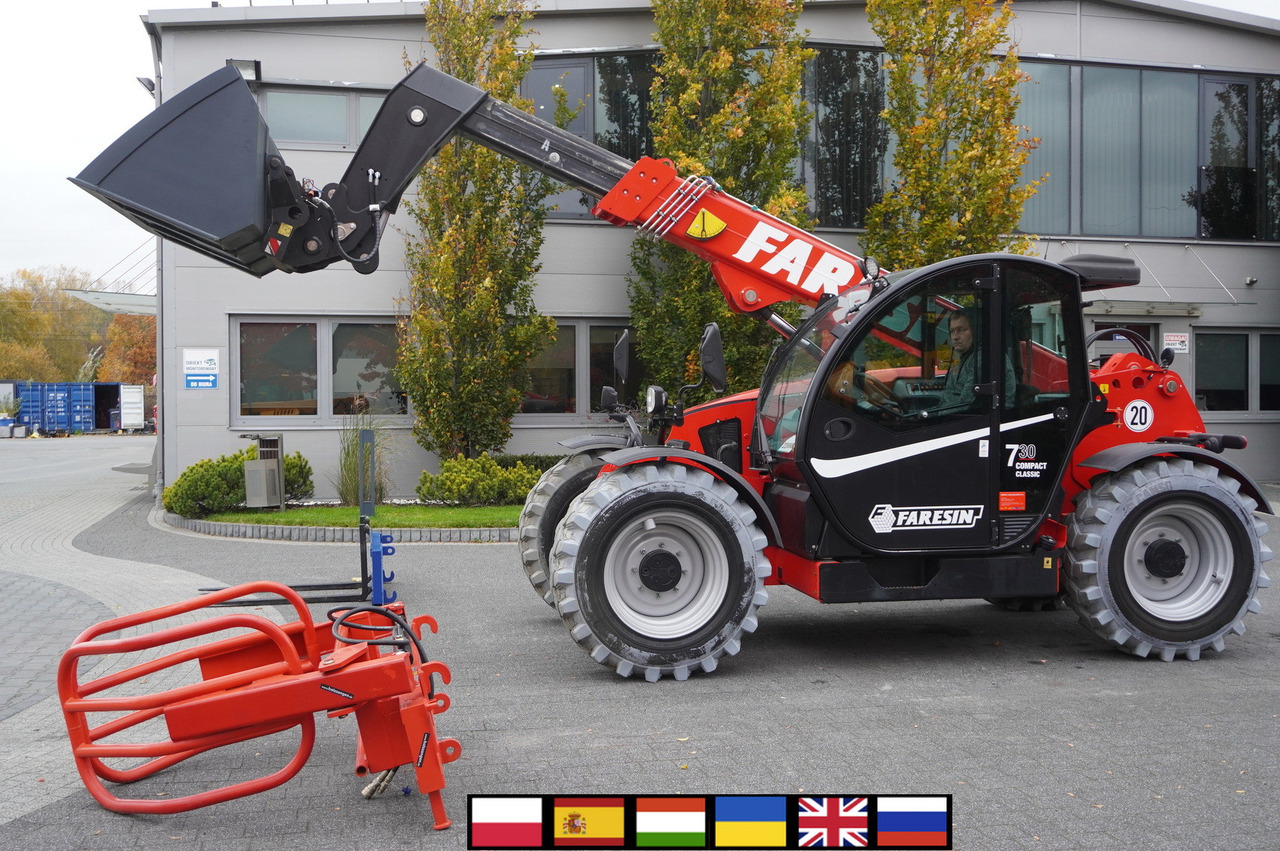 Faresin 730C Classic 55 /  NEW / 550 MTH!!! / reach 7 m / joystick - Телескопический фронтальный погрузчик: фото 1 Faresin 730C Classic 55 /  NEW / 550 MTH!!! / reach 7 m / joystick - Телескопический фронтальный погрузчик: фото 1