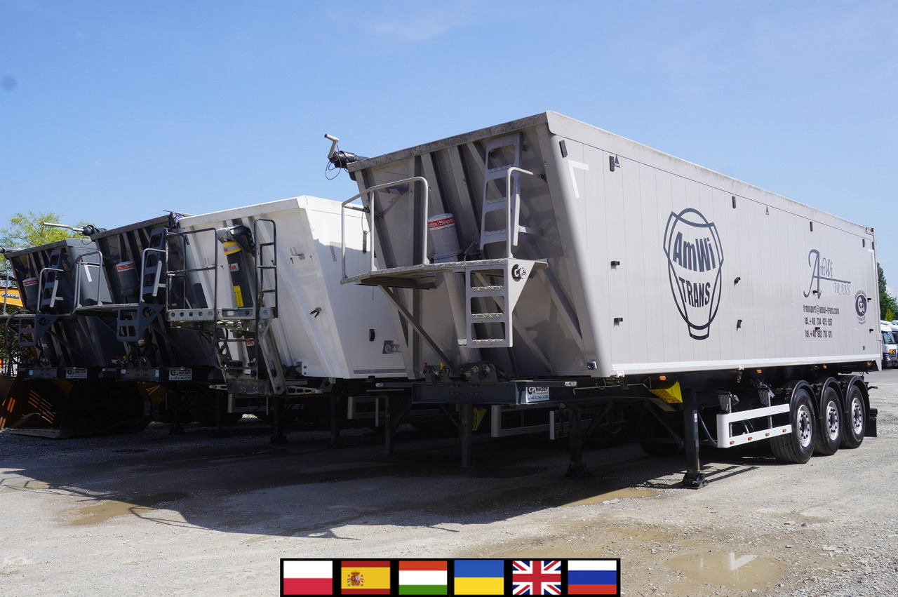 GRAS GS tipper / 52 m3 semi-trailer! / 2023 / 3 units - Самосвальный полуприцеп: фото 1 GRAS GS tipper / 52 m3 semi-trailer! / 2023 / 3 units - Самосвальный полуприцеп: фото 1