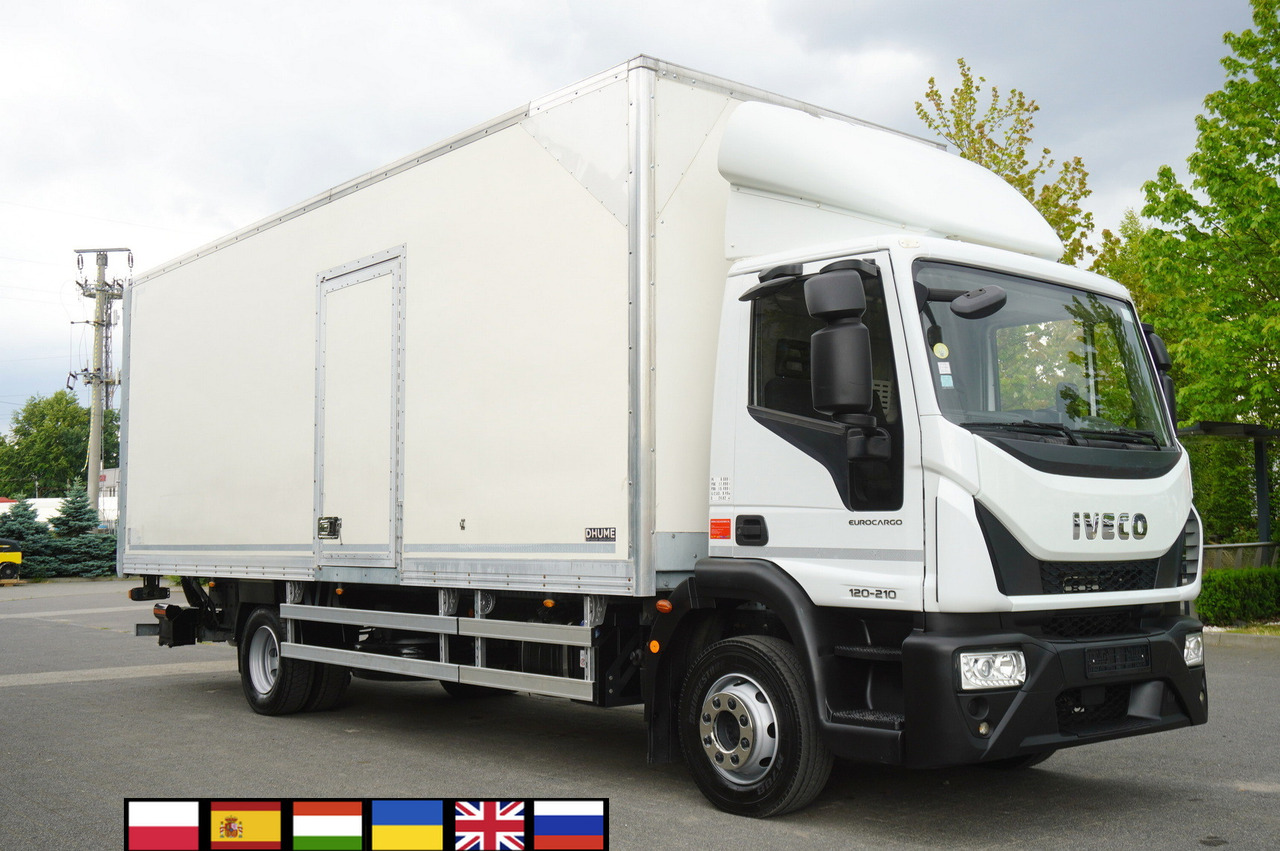 IVECO Eurocargo 12.210 / 18 EPAL box / 130 tho. km! / Dhollandia tail lift 1500 kg - Грузовик с закрытым кузовом: фото 1 IVECO Eurocargo 12.210 / 18 EPAL box / 130 tho. km! / Dhollandia tail lift 1500 kg - Грузовик с закрытым кузовом: фото 1