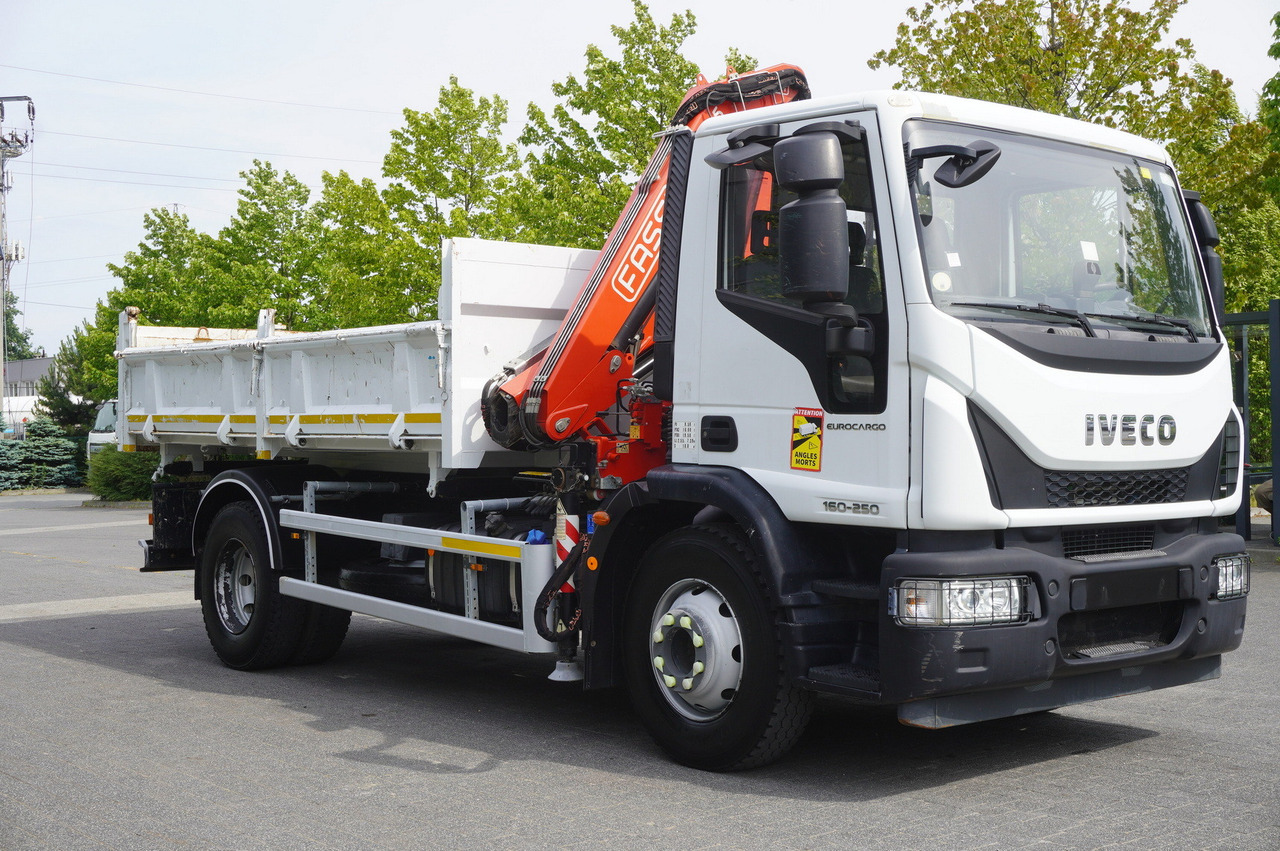 IVECO Eurocargo 160-250 / Fassi F95 crane / 120 tho. km / 3-sided tipper лизинг IVECO Eurocargo 160-250 / Fassi F95 crane / 120 tho. km / 3-sided tipper: фото 12