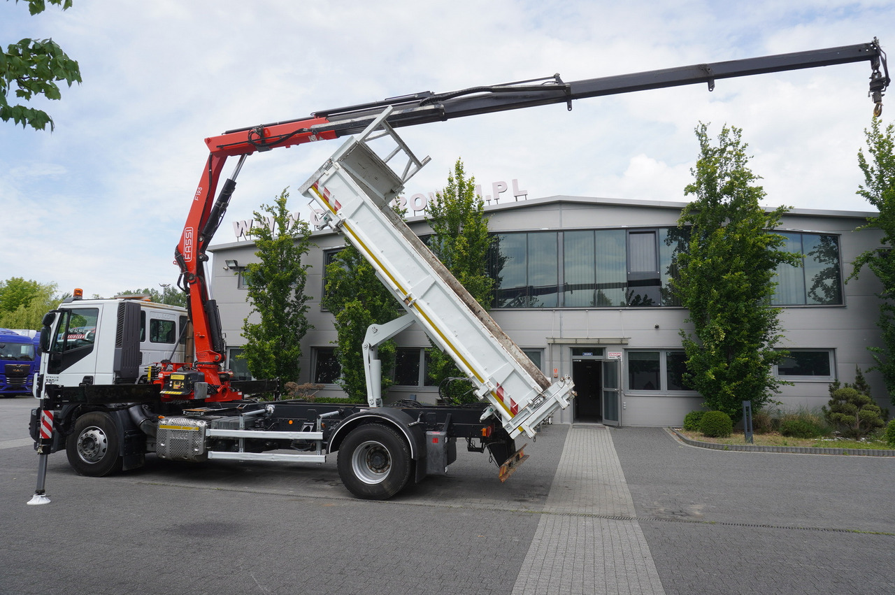 IVECO STRALIS 330 E6 / FASSI 195A 8.5 T / 3-side tipper - Самосвал, Автоманипулятор: фото 4 IVECO STRALIS 330 E6 / FASSI 195A 8.5 T / 3-side tipper - Самосвал, Автоманипулятор: фото 4